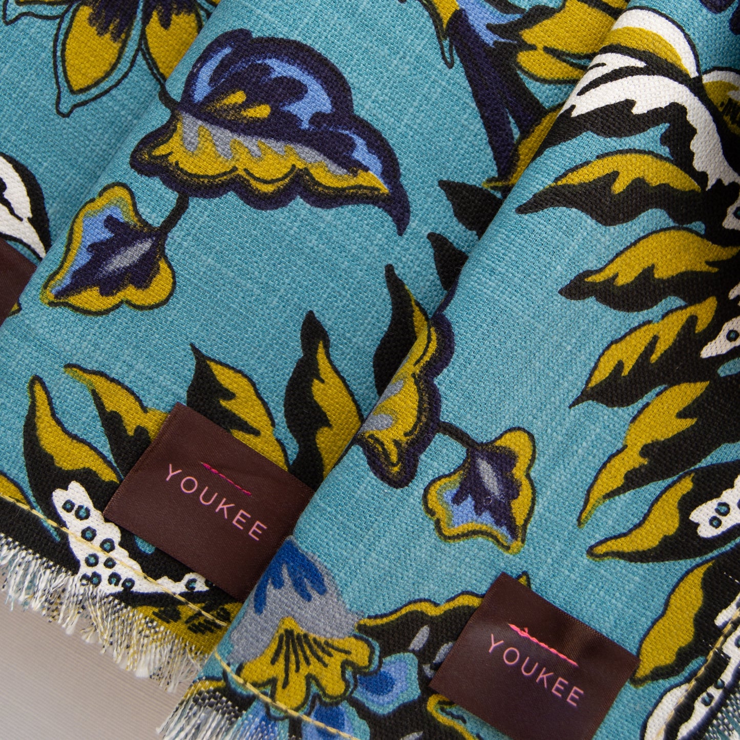 Blue Bloom Napkins