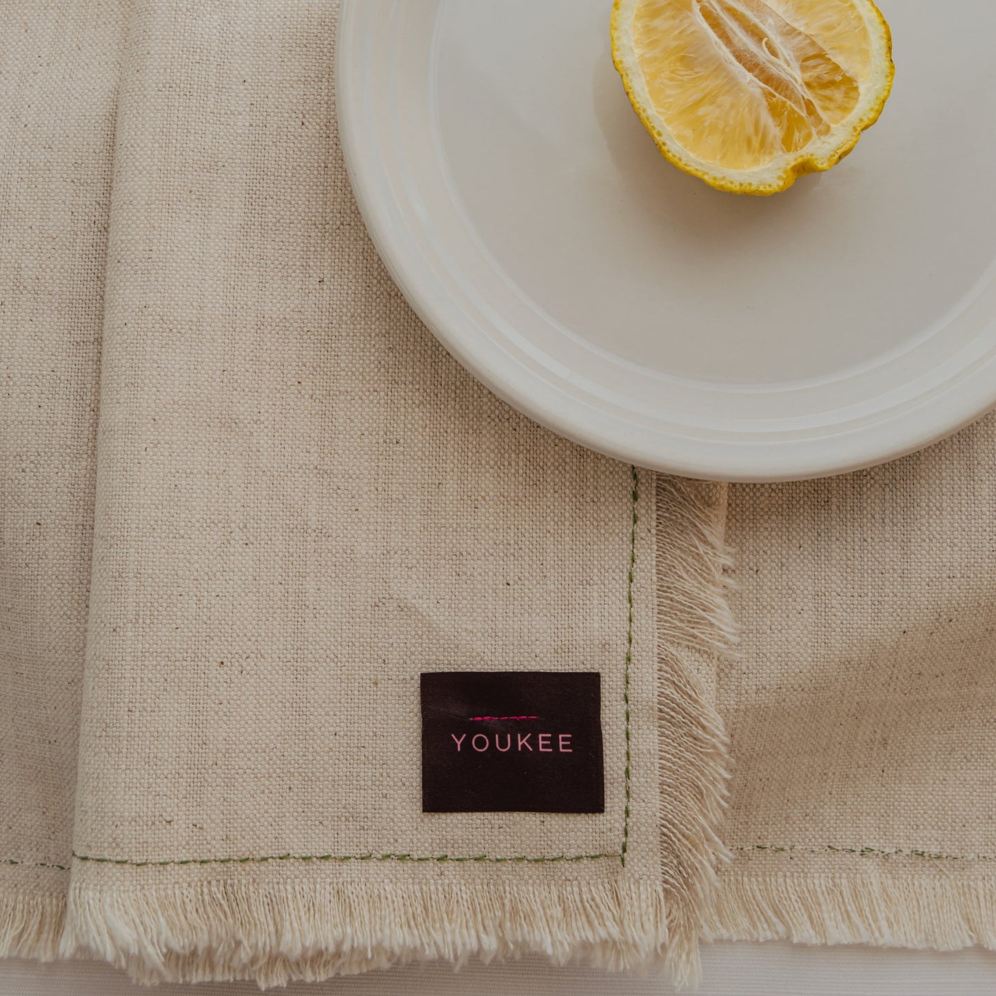 Almond Linen Napkins