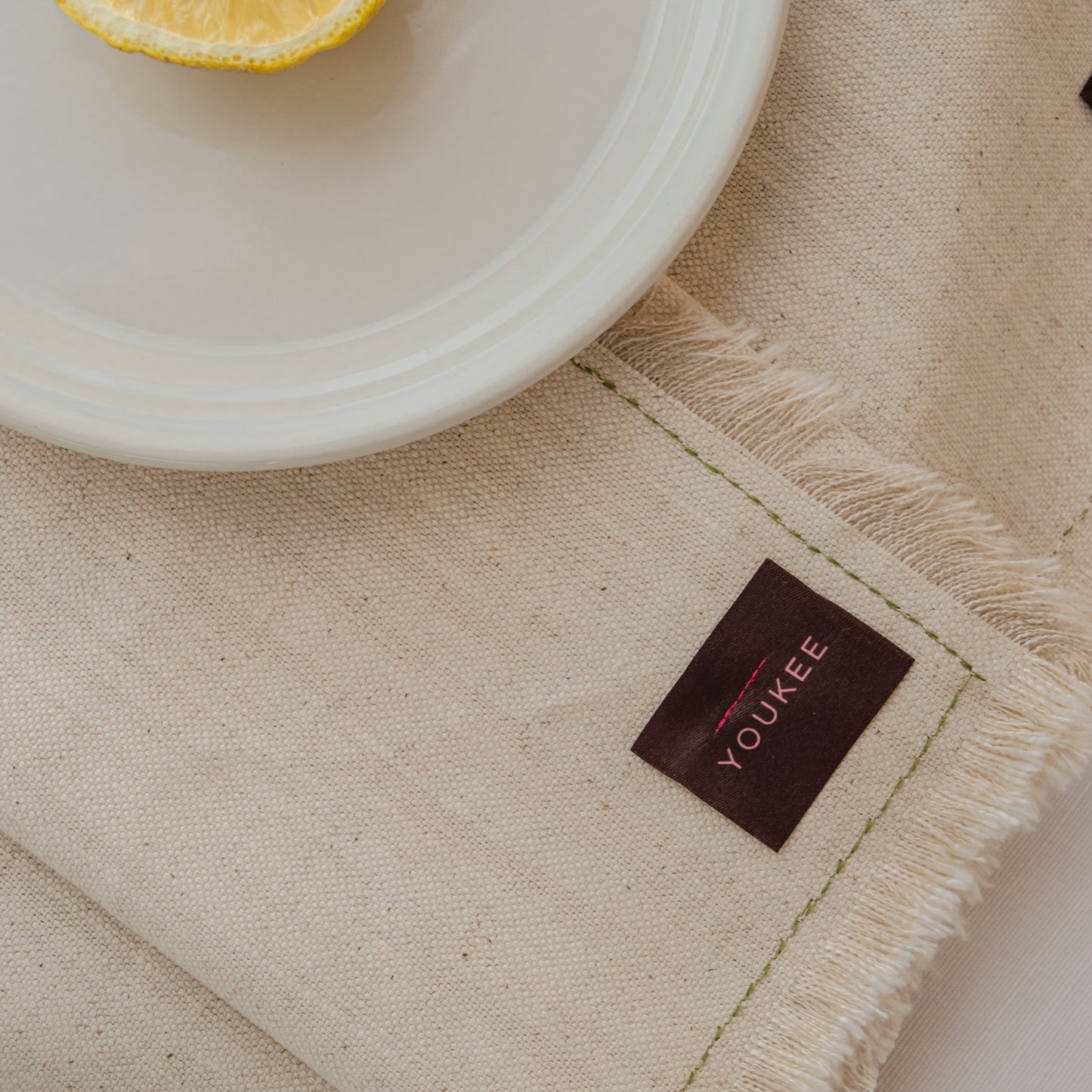 Almond Linen Napkins